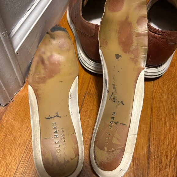 Cole Haan Men's Original Grand Classic Wingtip Oxfords size 9 beaters - Picture 6 of 6